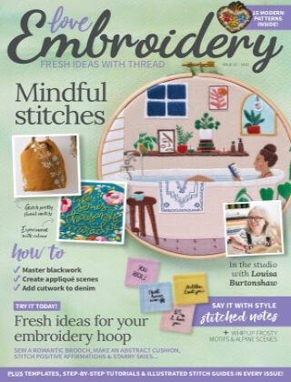 کتاب مجله انگلیسی لاو امبرودری  Love Embroidery - Issue 23, February 2022
