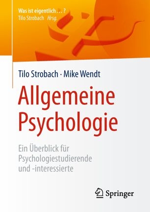 كتاب آلمانی روانشناسی عمومی Allgemeine Psychologie