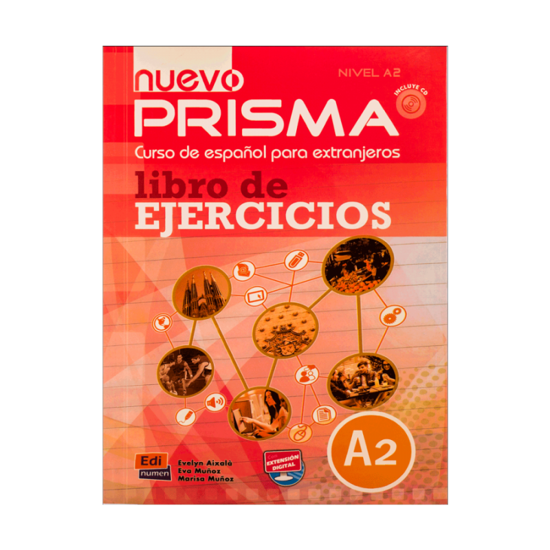 کتاب اسپانیایی ساپلمنتری پریسما Nuevo Prisma A2 Libro de ejercicios Suplementarios