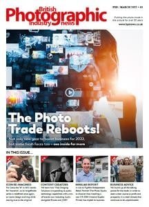 کتاب مجله انگلیسی بریتیش فوتوگرافیک British Photographic Industry News - February/March 2022