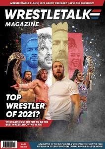 کتاب مجله انگلیسی رسلتاک مگزین  Wrestletalk Magazine - February 2022