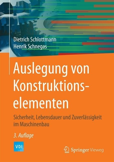 کتاب آلمانی Auslegung von Konstruktionselementen