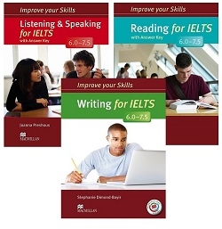 پک سه جلدی کتاب ایمپرو آیلتس Improve Your Skills ielts 6.0-7.5