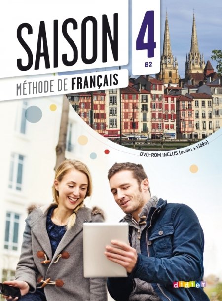 کتاب فرانسوی سزون Saison niveau 4 B2 - livre de l'eleve + cahier