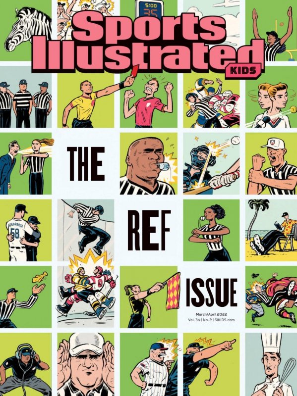 کتاب مجله انگلیسی اسپرتس ایلوستریتد کیدس Sports Illustrated Kids - March/April 2022