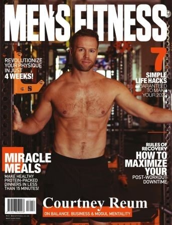 کتاب مجله انگلیسی منز فیتنس  Men's Fitness South Africa - May/June 2022