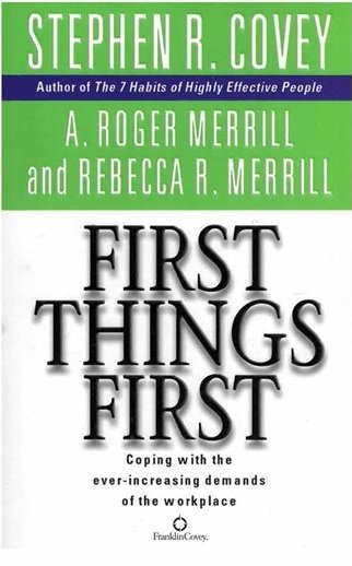 کتاب رمان انگلیسی اولویت دادن به اولویتها First Things First