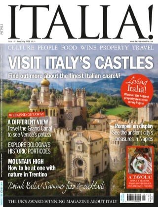 کتاب مجله انگلیسی ایتالیا مگزین Italia! Magazine - Issue 197, June/July 2022