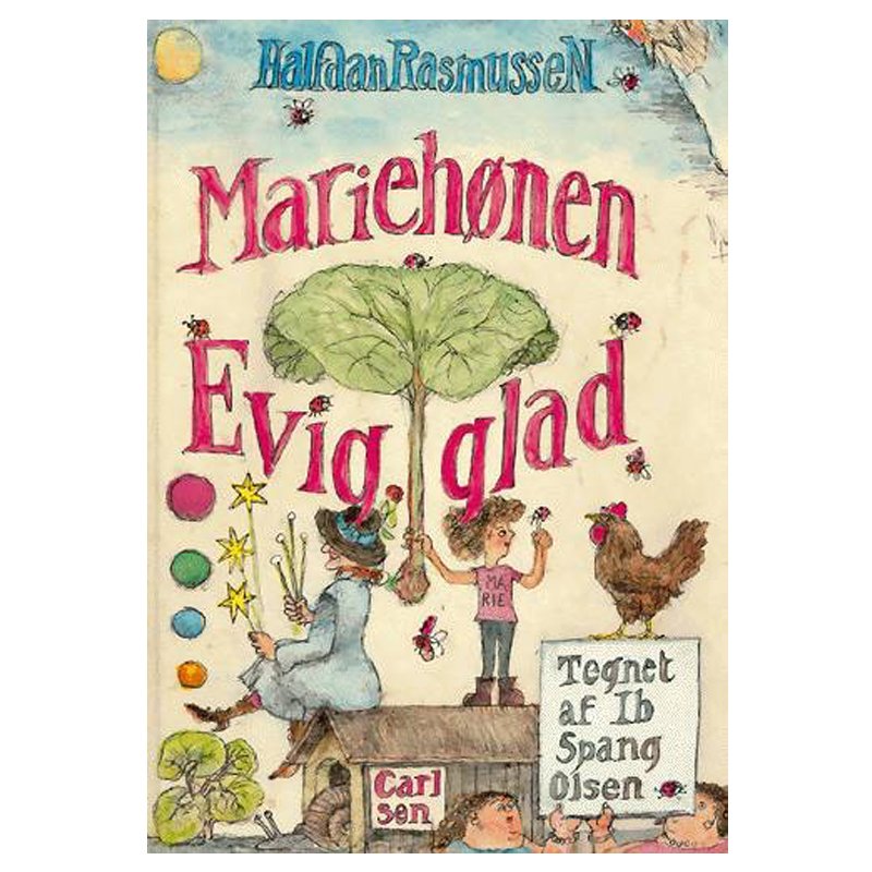 کتاب داستان دانمارکی لیدی باگ همیشه شاد Mariehønen Evigglad Ladybug Ever Happy