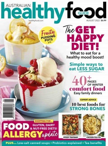 کتاب مجله انگلیسی هلثی فود گاید  Healthy Food Guide - August 2022