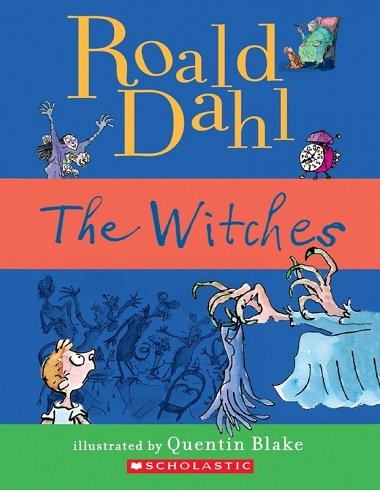 کتاب داستان انگلیسی رولد دال جادوگر ها  Roald Dahl :The Witches