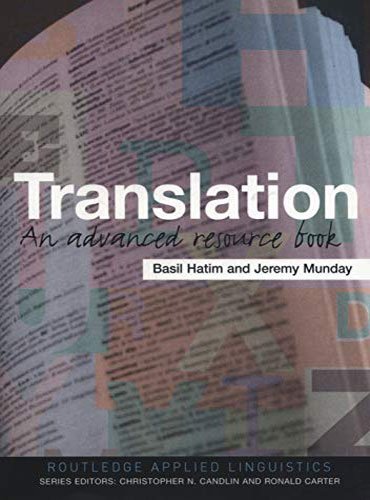 کتاب زبان ترنسلیشن Translation An Advanced Resource Book Routledge Applied Linguistics