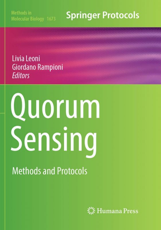 کتاب زبان کروم سنسینگ  Quorum Sensing : Methods and Protocols