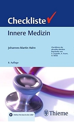 کتاب پزشکی آلمانی چک لیست اینر مدیزین  Checkliste Innere Medizin 2020 ( رنگی )