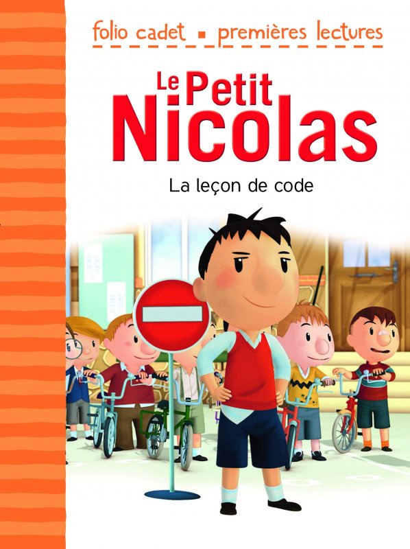 کتاب داستان فرانسوی نیکولای کوچولو - درس کدنویسی LE PETIT NICOLAS – La leçon de code