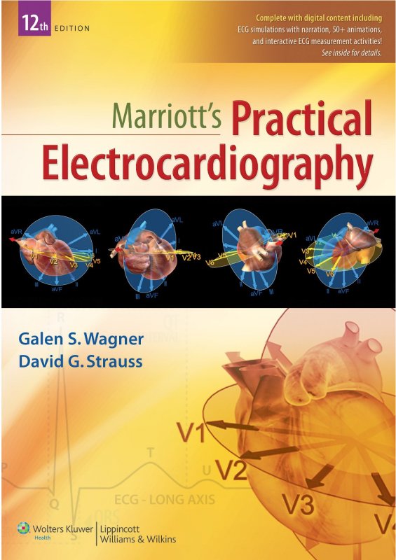 کتاب ماریوتز پرکتیکال&nbsp;الکتروکاردیوگرافی&nbsp;Marriott’s Practical Electrocardiography, 12 Edition2013