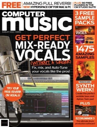 کتاب مجله انگلیسی کامپیوتر موزیک  Computer Music - Issue 310, August 2022
