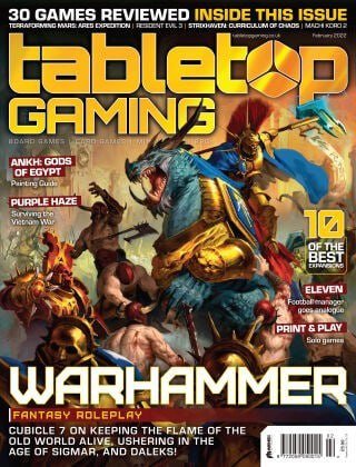 کتاب مجله انگلیسی تیبل تاپ گیمینگ Tabletop Gaming - Issue 63, February 2022