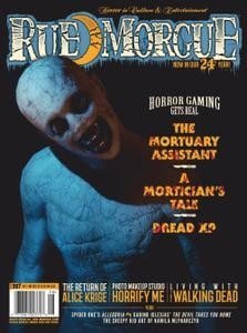 کتاب مجله انگلیسی رو مورگ Rue Morgue - Issue 207, July/August 2022