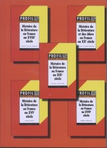 کتاب زبان profil histoire de la litterature en francais au XVI au XX