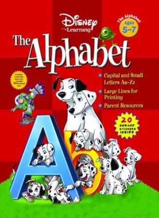 کتاب دیزنی لرنینگ د الفبت DISNEY Learning The Alphabet Age 5 7