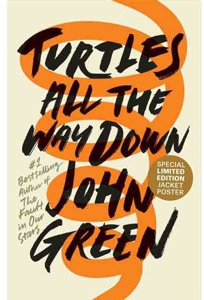 کتاب رمان انگلیسی زمین برپشت لاک پشتها  Turtles All the Way Down