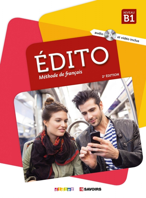 کتاب فرانسه اديتو Edito 3 niv.B1 + Cahier