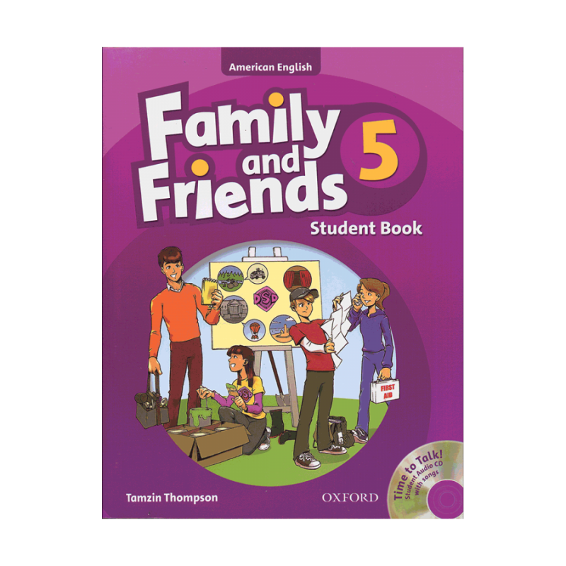 کتاب امریکن فمیلی اند فرندز ویرایش قدیم American Family and Friends 5