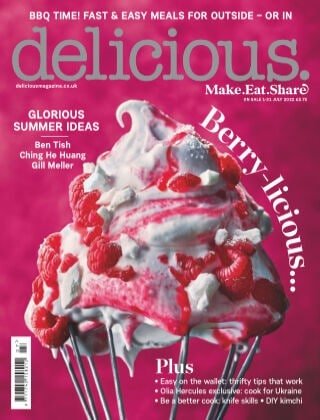 کتاب مجله انگلیسی دلیشس یو کی  delicious UK - July 2022