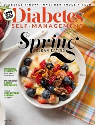 کتاب مجله انگلیسی دیابتس سلف منیجمنت  Diabetes Self-Management - Spring 2022
