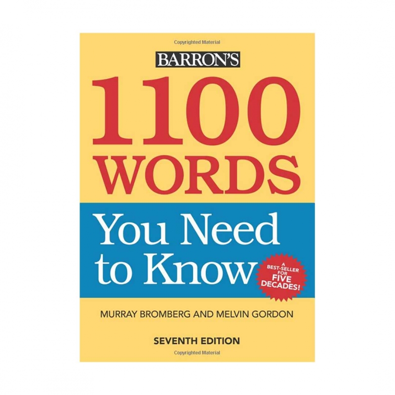 کتاب هزار و صد واژه ضروری که شما باید بدانید بارونز ویرایش هفتم 1100Words You Need to Know 7th Barrons متن اصلی