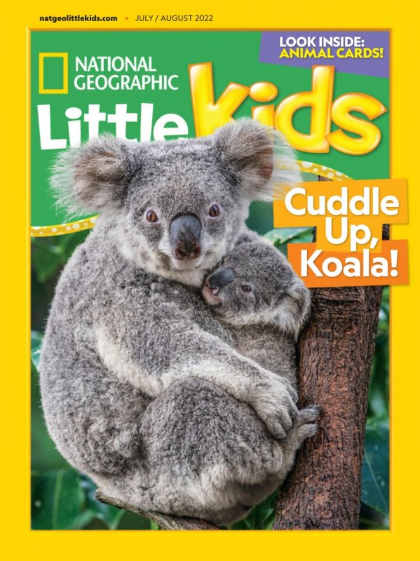 کتاب مجله انگلیسی نشنال جئوگرافیک National Geographic Little Kids - July 2022
