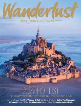 کتاب مجله انگلیسی وندرلاست یوکی  Wanderlust UK - March/April 2022