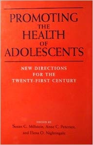 کتاب زبان پروموتینگ د هلث اف ادولسنتس  Promoting the Health of Adolescents New Directions for the Twenty First Century