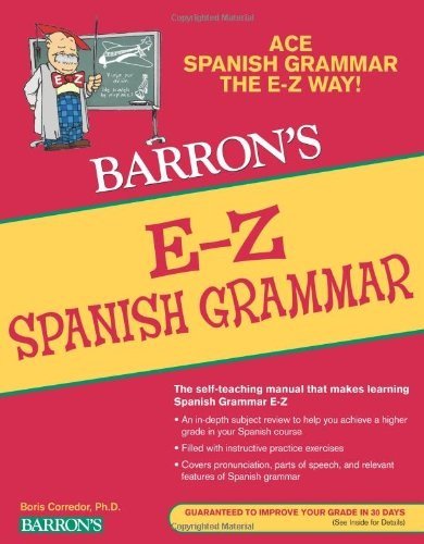 کتاب اسپانیایی E-Z Spanish Grammar