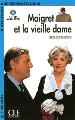 کتاب داستان فرانسوی مایگر و بانوی پیر Maigret et la vielle dame