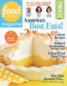 کتاب مجله انگلیسی فود نتورک Food Network - July/August 2022