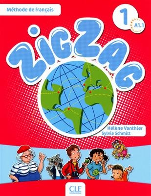 کتاب زبان فرانسه زیگزاگ Zigzag 1 - Niveau A1.1 + Cahier