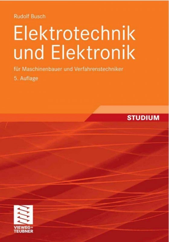 کتاب آلمانی مهندسی برق و الکترونیک Elektrotechnik und Elektronik