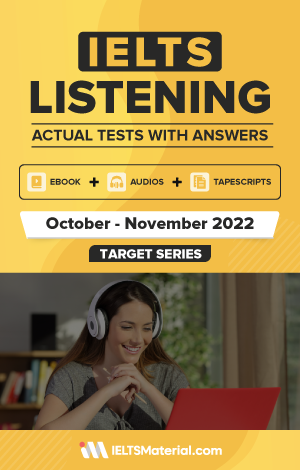 کتاب آیلتس لیسنینگ اکچوال تست اکتبر تا نوامبر IELTS Listening Actual Tests (October-November 2022)