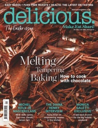 کتاب مجله انگلیسی دلیشس یوکی  delicious UK - April 2022