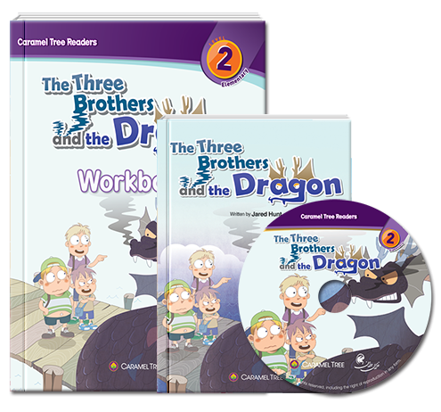 کتاب د تری برادرز اند د دراگون  The Three Brothers and the dragon-Level 2