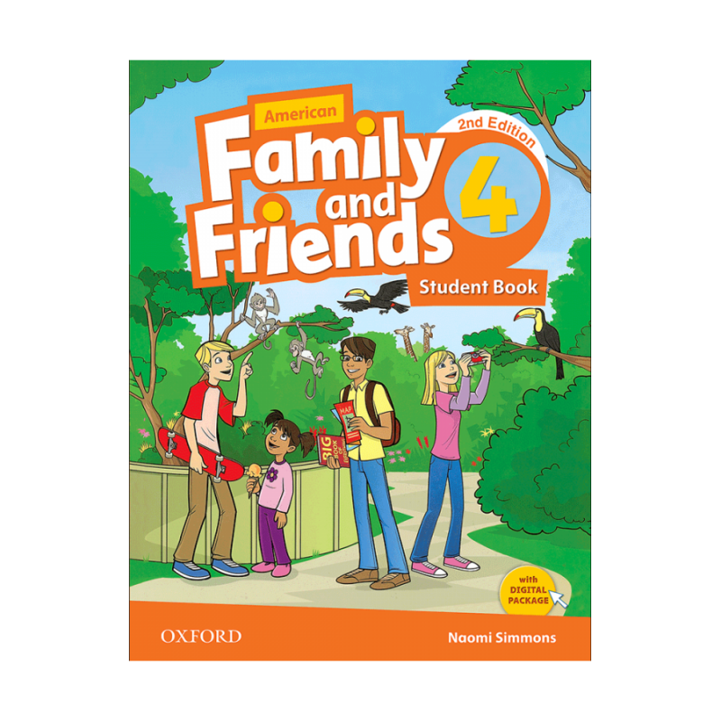 کتاب امریکن فمیلی اند فرندز American Family and Friends 4 2nd سايز كوچک