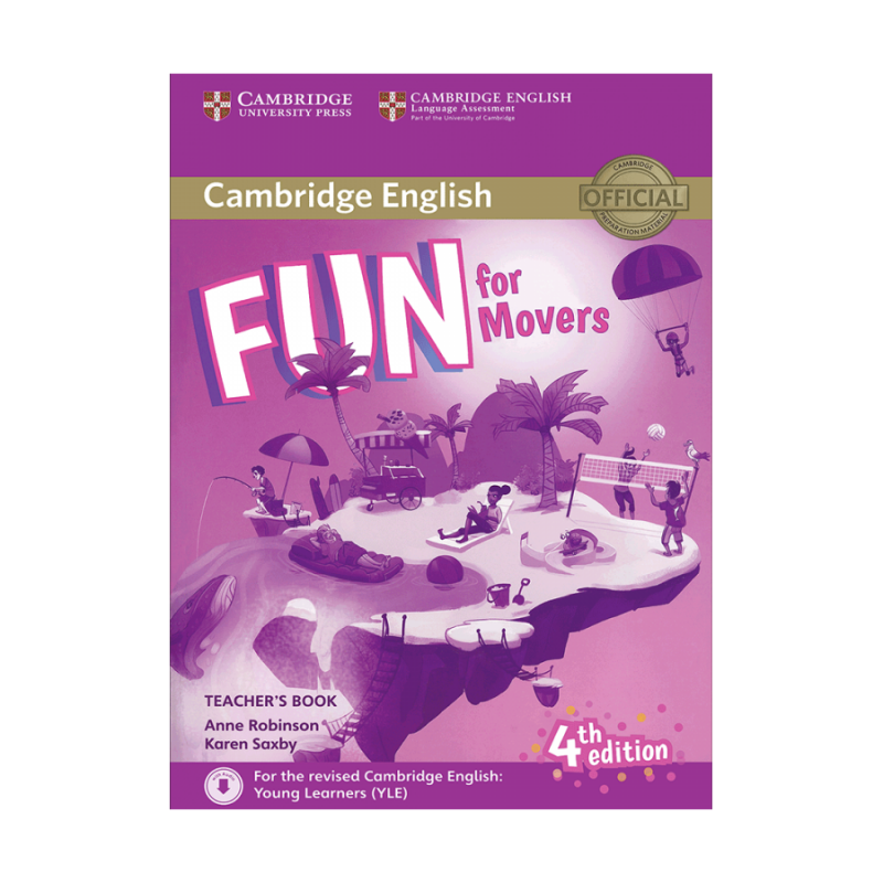 کتاب معلم فان فور موورز Fun for Movers Teachers Book 4th