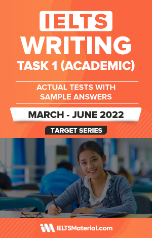 کتاب آیلتس رایتینگ آکادمیک اکچوال تست تسک 1 مارچ تا جون IELTS (Academic) Writing Actual Tests Task 1 (March – June 2022)