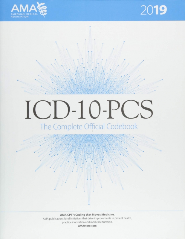 کتاب آی سی دی 10 پی سی اس ICD-10-PCS 2019: The Complete Official Codebook 1st Edition
