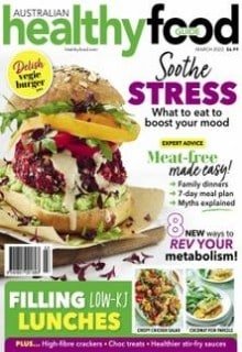 کتاب مجله انگلیسی استرالین هلثی فود گاید Australian Healthy Food Guide - March 2022