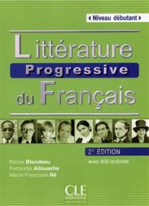 کتاب زبان Litterature progressive du Français debutant - 2eme edition