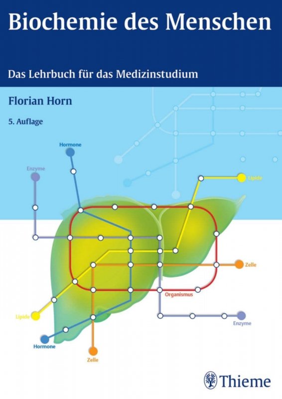 کتاب پزشکی آلمانی Biochemie des Menschen
