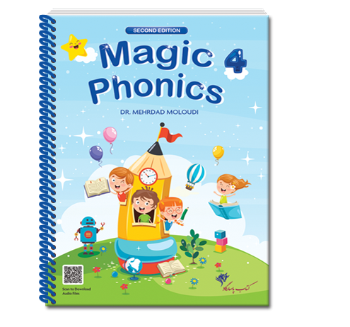 کتاب مجیک فونیکس ویرایش دوم Magic Phonics Step 4 2nd